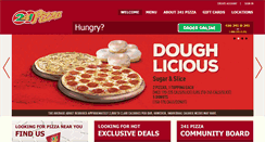 Desktop Screenshot of 241pizza.com